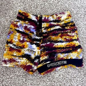 Women's Nike Multicolor Patterned Shorts
